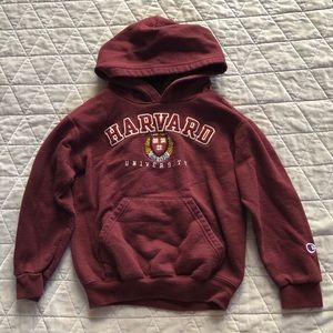 Champion Trendy Girly Harvard Hoodie Sweatshirt